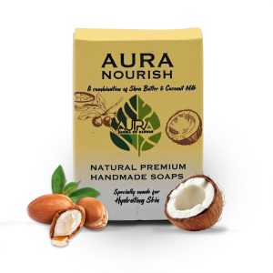 AURA NOURISH NATURAL PREMIUM HANDMADE SOAPS FOR HYDRATING SKIN